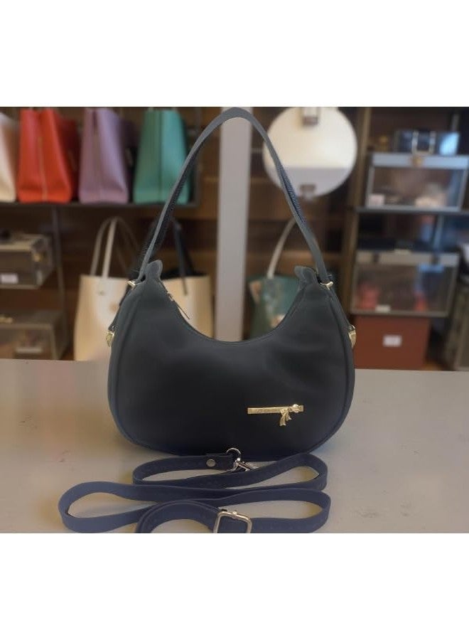 Daisy Rose Women's Black Shoulder Bag with Adjustable Strap | Stylish Sling & Handbag for Casual and Party Use - Image 3